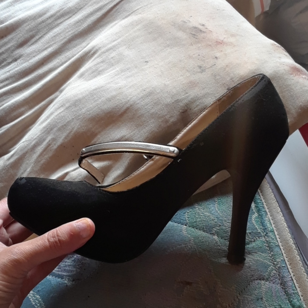 Black heels